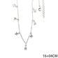 PULSEIRA PB925 PONTOS DE LUZ EM GOTA E QUADRADOS 5-01303C