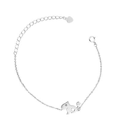 PULSEIRA PB925 CAPIVARA LISA COM PONTO DE LUZ 5-01378C