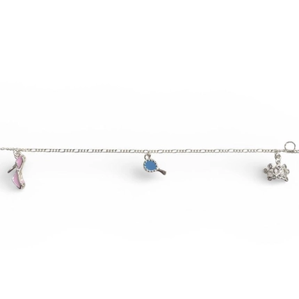 PULSEIRA INF PB925 SAPATOS, COROA,ESPELHO 240834
