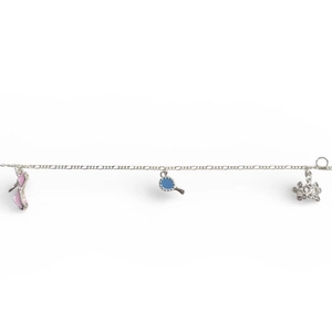 PULSEIRA INF PB925 SAPATOS, COROA,ESPELHO 240834