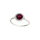 ANEL PB 925 PRINCESINHA Z RED. 6MM BORDA CRAV. 9MM 10845