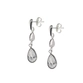BRINCO P925 GOTA LISA E 2 GOTAS DE ZIRCONIA BP504