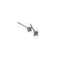 BRINCO PR925 Z 3MM PONTO DE LUZ 4 GARRAS 26894232