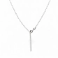 CORRENTE P925 CARTIE OVAL COM CHAVE E CADEADO 40292