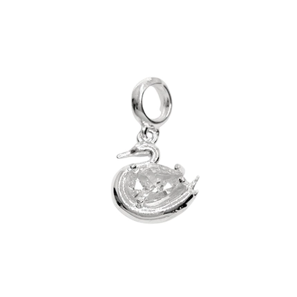 BERLOQUE PB925 CISNE LISO COM PEDRA K-104-01