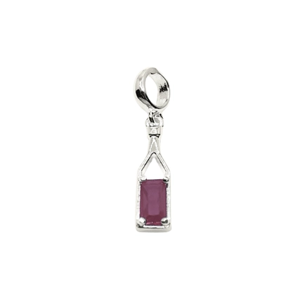 BERLOQUE PB925 GARRAFA DE VINHO LISA COM PEDRA K-243-01