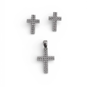 CONJUNTO PR925 CRUZ 2 FIL CRAV. 7691