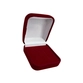 Embalagem veludo p/ aliança vermelho 67253