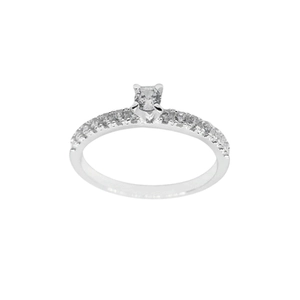 ANEL PB925 SOLITÁRIO 3MM 4 GARRAS ARO CRAVEJADO A-757-01