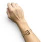 BRACELETE P925 C/PEDRA CRISTAL RUTILADO VZ 14X20MM