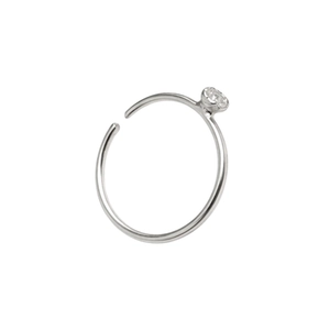 PIERCING DE NARIZ ARGOLA COM 1 ZIRCÔNIA  03355845