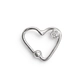 PIERCING P925 CORAÇÃO C/ ZIRCONIA PARA DAITH 00266864