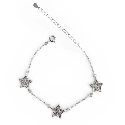 PULSEIRA PB925 CARTIE C/ 3 ESTRELAS 12MM CRAV. 50827