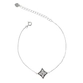 PULSEIRA PB925 CARTIE C/ LOS. LISO TREVO MADREPÉROLA FLOR 50910