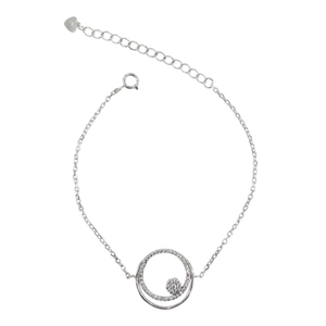 PULSEIRA PB925 ELO. CARTIE C/ CIRCULO LISO, CIRC. VAZ. CRAV. E CRAV. 4MM 50635