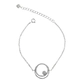 PULSEIRA PB925 ELO. CARTIE C/ CIRCULO LISO, CIRC. VAZ. CRAV. E CRAV. 4MM 50635