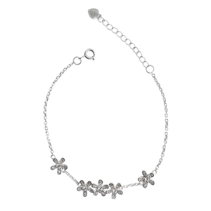 PULSEIRA PB925 ELO. CARTIE 5 FLORES CRAVEJ. 50808