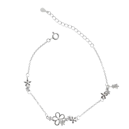 PULSEIRA PB925 ELO. CARTIE 1 FLOR VAZ, 3 FLOR LISA PP E ZS DIV. 50834