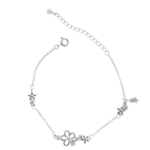 PULSEIRA PB925 ELO. CARTIE 1 FLOR VAZ, 3 FLOR LISA PP E ZS DIV. 50834