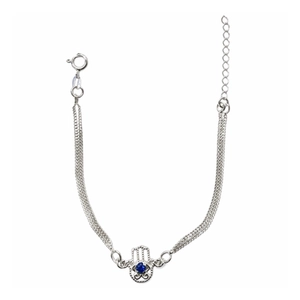 PULSEIRA PB/PE 925 MÃO DE FATIMA GRUMET PU-025-01