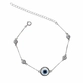 PULSEIRA PR925 OLHO GREGO C/ 4 ZS 4MM 74410360