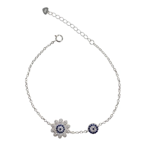 PULSEIRA PB925 ELO CARTIE FLOR OLHO GREGO CRAV. 50690