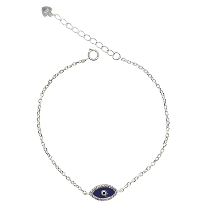 PULSEIRA PB925 ELO. CARTIE C/ OLHO GREGO NAVETE BORDA CRAV. 50676