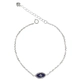 PULSEIRA PB925 ELO. CARTIE C/ OLHO GREGO NAVETE BORDA CRAV. 50676