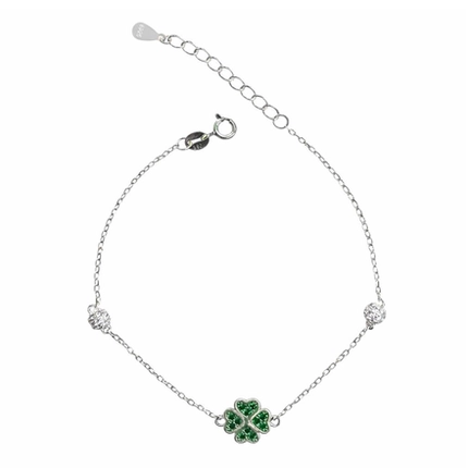 PULSEIRA PB925 CARTIE C/ 2 ESFERAS CRAV E TREVO CRAV. 50566