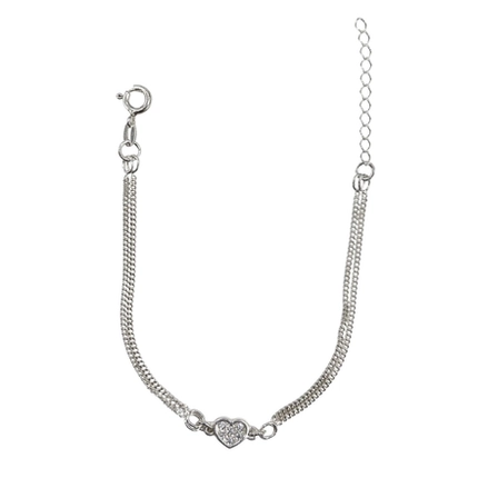 PULSEIRA PB925 CORAÇÃO 6ZIR. ELO GRUMET PU-037-00