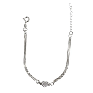 PULSEIRA PB925 CORAÇÃO 6ZIR. ELO GRUMET PU-037-00