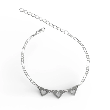 PULSEIRA PB 925 3CORAÇÕES