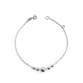 PULSEIRA PB925 CARTIE RED. 1 BOL LISA 5MM, 2 BOL LISAS DE 4MM, 2 BOL LISAS DE 3MM