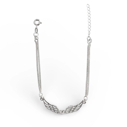 PULSEIRA PB925 ASAS DE ANJO C/ GRUMET PU-010-03