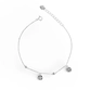 PULSEIRA PB925 2 CIRCULOS C/ TREVO CRAVEJADO 2ZS LAT. 50654