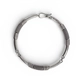 PULSEIRA DE BALI BRACELETE ART. FIOS TORCIDOS E LISOS 18,7G