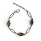 PULSEIRA P925 3 PEDRAS NAVETES E 4 NAVETES VAZ. BALI PU-039-00