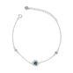 PULSEIRA PB925 CARTIE COM CORACAO PRINCESINHA CRAVEJADO 7MM 5-0136220S