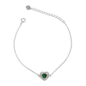 PULSEIRA PB925 CARTIE COM CORACAO PRINCESINHA CRAVEJADO 10MM 5-0061820T