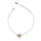 PULSEIRA PB925 CARTIE COM CORACAO PRINCESINHA CRAVEJADO 10MM 5-0061820T