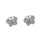 BRINCO PB925 BORBOLETINHA 4 CRISTAIS 3-01454CN