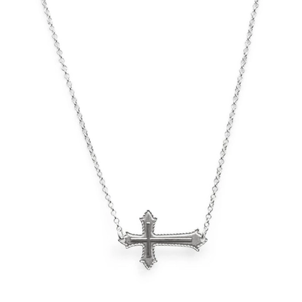 Gargantilha PB 990 Crucifixo Elo Port.  4-4681