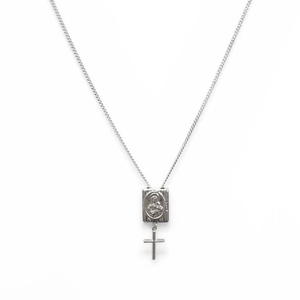 CORRENTE COM MEDALHA DE ESCAPULÁRIO PB925 40CM 230247 3,4G