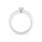 ANEL PB925 SOLITÁRIO 3MM 6 GARRAS ARO CRAVEJADO7803618000