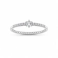 ANEL PB925 SOLITÁRIO 3MM 6 GARRAS ARO CRAVEJADO7803618000
