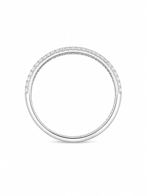 ANEL PB925 MEIA ALIANÇA CRAVEJADA 2MM 7805158000