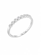 ANEL PB925 MEIA ALIANÇA CRAVEJADA CIRCULOS 1,7MM 7804578000