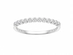 ANEL PB925 MEIA ALIANÇA CRAVEJADA CIRCULOS 1,7MM 7804578000
