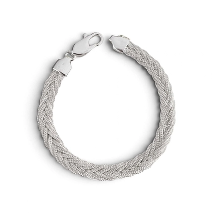 PULSEIRA PB925 TRANÇADA 7 FIOS CORDÃO RR QUADRADO 240329