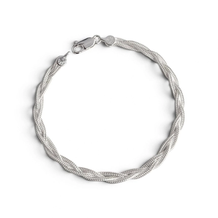 PULSEIRA PB925 TRANÇADA 3 FIOS CORDÃO RR QUADRADO 240328